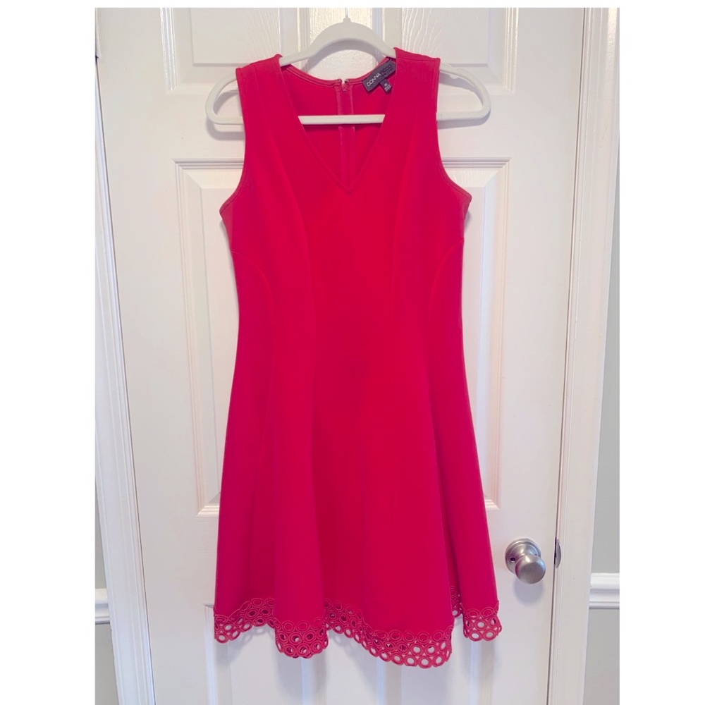 Donna Ricco New York Dress in Bright Pink- Excellent condition! - Size 10